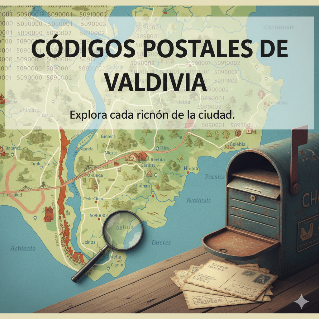 Códigos Postales de Valdivia