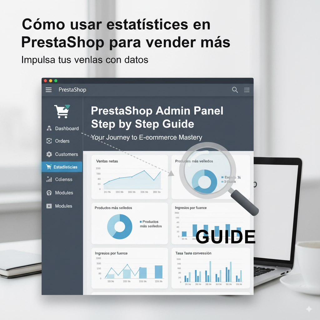 Cómo usar las estadísticas en PrestaShop para vender más